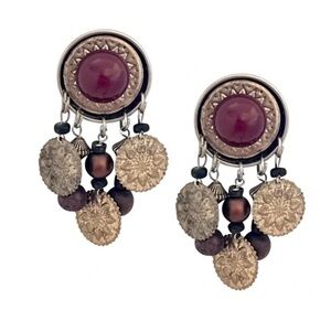 Bohemian Style Tribal Aztec Earrings